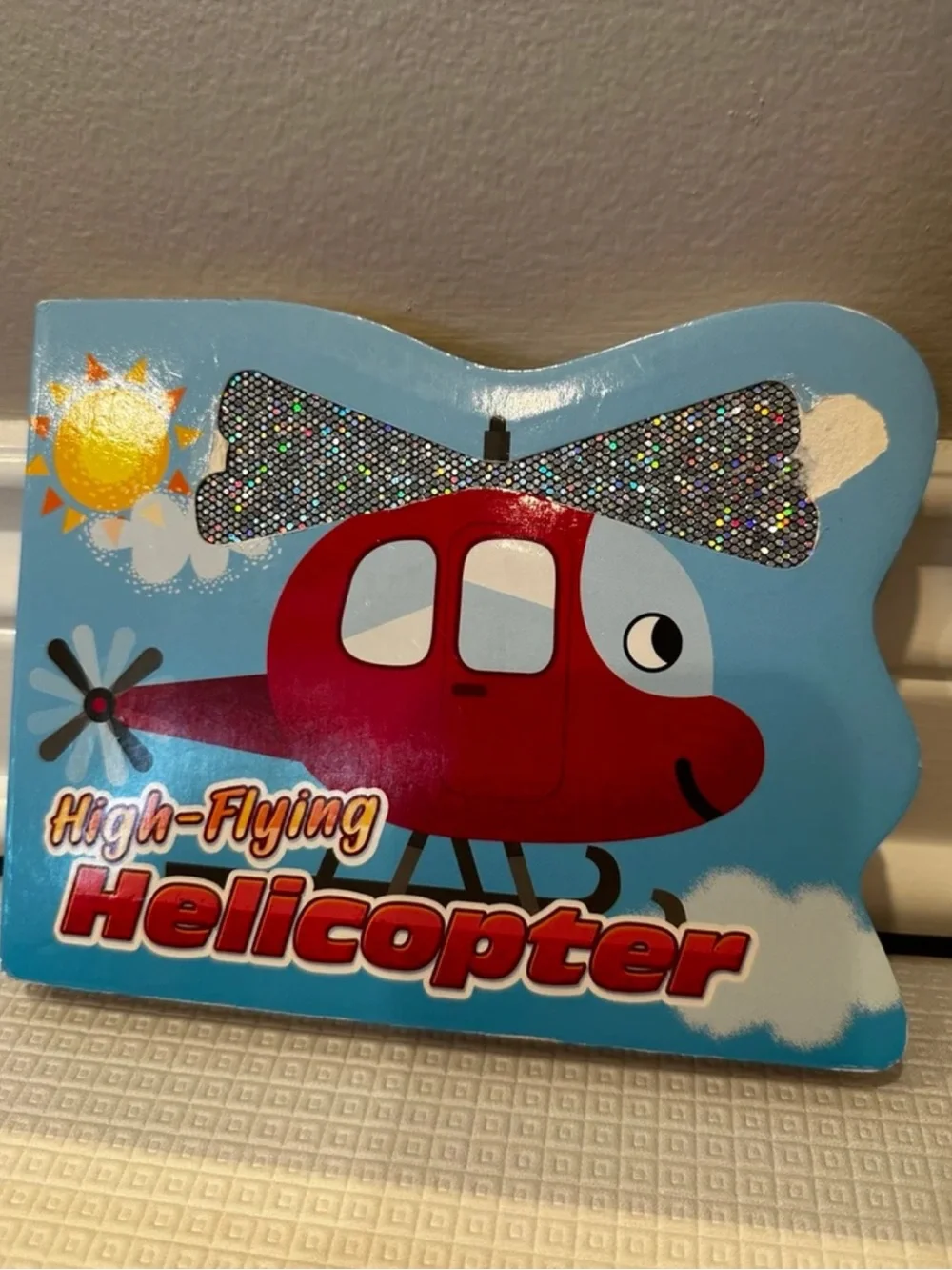 touch-and-feel board book High-Flying Helicopter